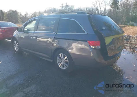 2014 Honda Odyssey Ex-L z USA, uszkodzony, nr VIN 5FNRL5H67EB009341